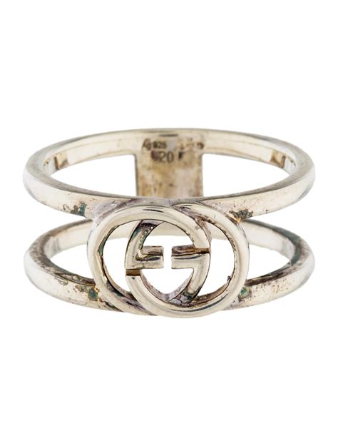 gucci letter rings|gucci interlocking ring.